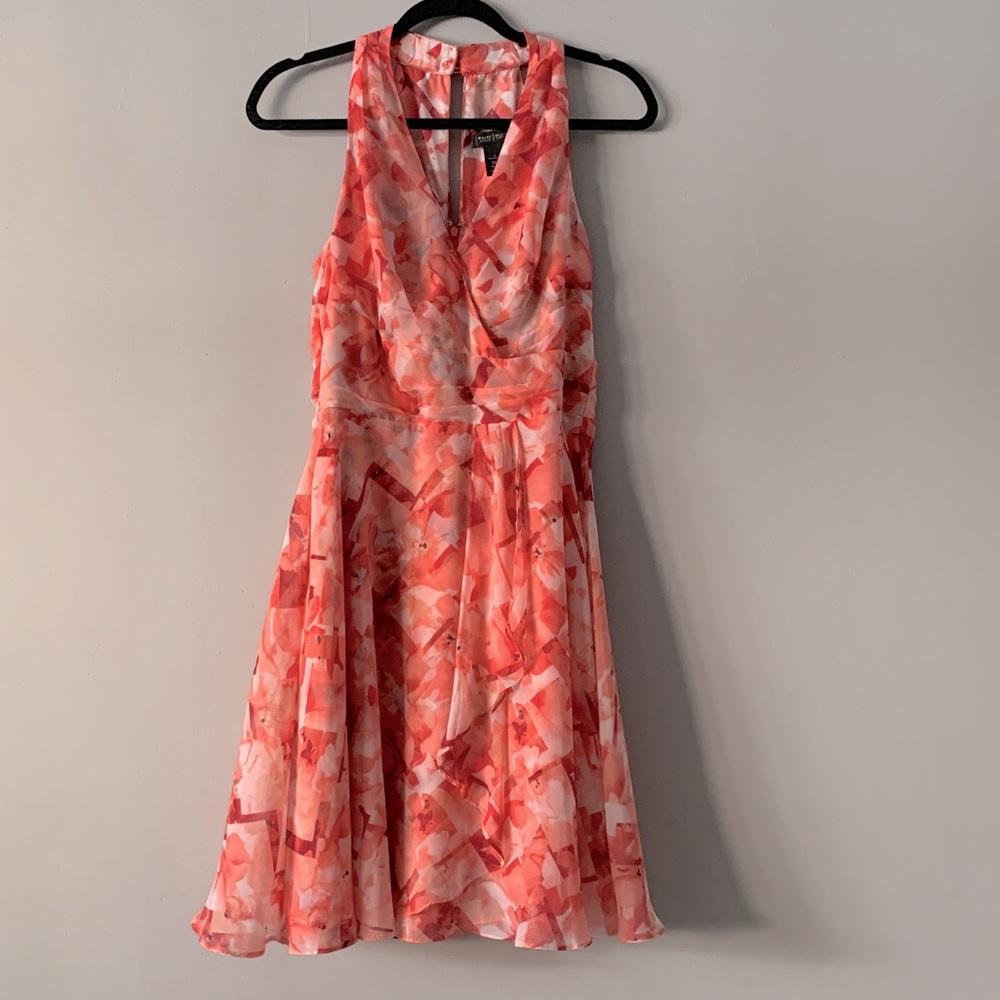 NWOT White House Black Market Fit & Flare Dress 6